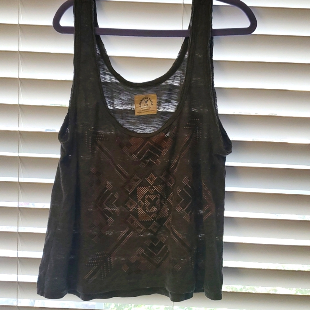 Patterned crop top - Picture 2 of 3